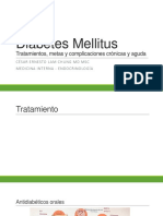 Diabetes Mellitus CL - complicaciones y terapias