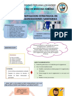 Planificación estratégica en organizaciones sanitarias