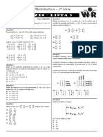Frederico - Matemática - 2ª Série - Lista 3 - Matrizes - 26 - 02