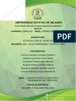 Análisis Concepciones Filosóficas y Enseñanzas Del Derecho.