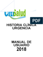 Manual Historia Clinica Urgencias