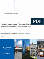 1. Estructura de  Informe Taller Unidad II