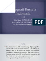 Etnografi Busana Indonesia 2