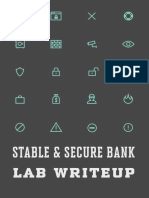 Stable & Secure Bank: Lab Writeup