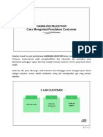 Handling Rejection - Teknik Closing