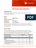 Mobile Developer Specialization Detail Sheet - EN