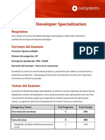 Mobile Developer Specialization Detail Sheet - ES