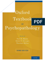 Oxford Textbook of Psychopathology, 3rd Edition