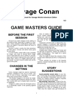 Savage Conan SWADE Game Masters Booklet