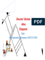 Tugas 5 - Statistika Ekonomi - Dispersi