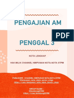 Nota Pengajian Am Penggal 3