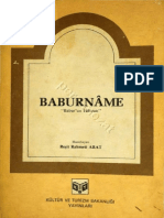Baburname - Babur'un Hatıratı