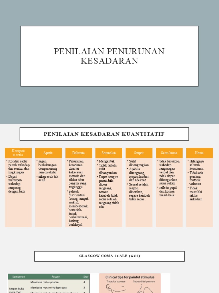 Penilaian Penurunan Kesadaran Pdf