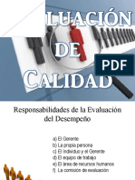 Evaluación de Calidad