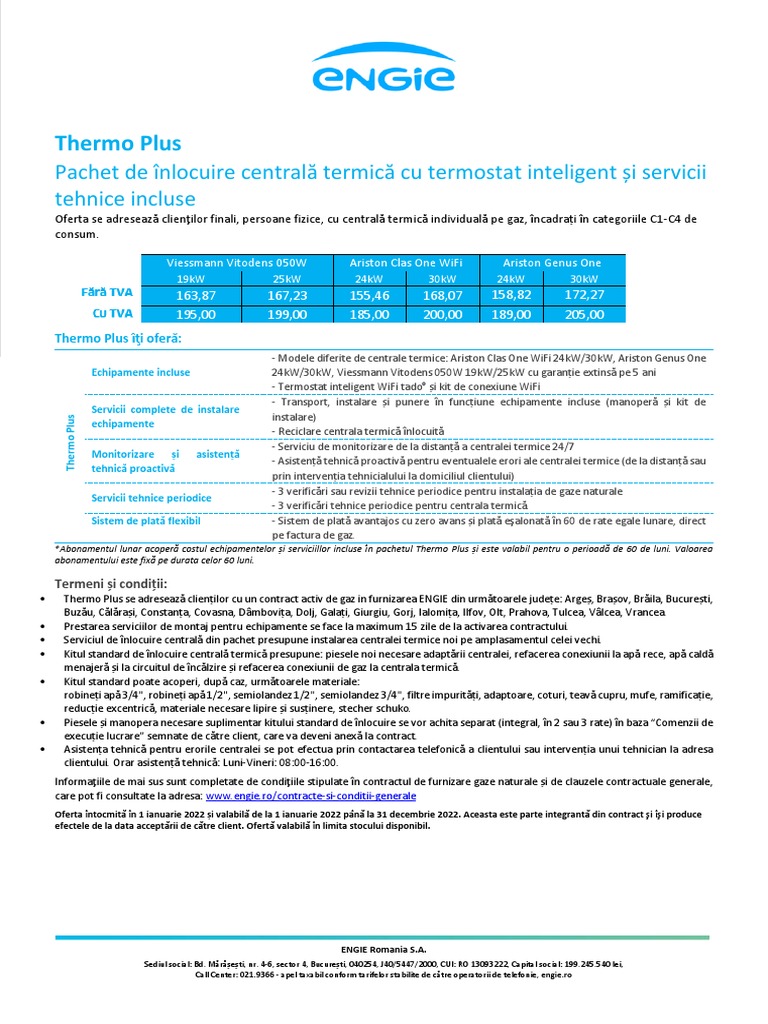 Engie Thermo Plus | PDF