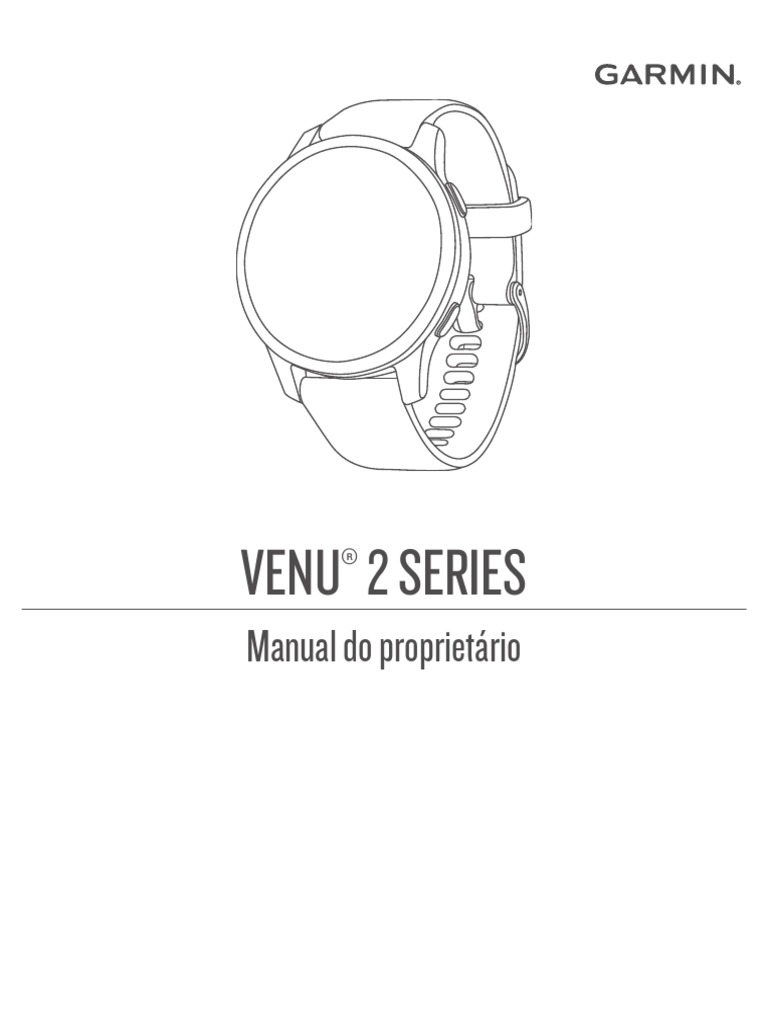 Venu 2 2S OM PTBR PDF Aplicativo para celular Bluetooth