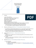 119 Joint Lesson Plan