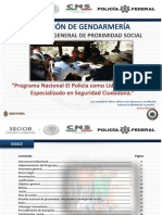 Programa Nacional El Policía Como Líder Comunitario Especializado en Seguridad Ciudadana