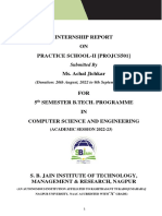 105-Internship Report