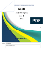 RPT 2022 Bahasa Inggeris Tahun 2 CEFR