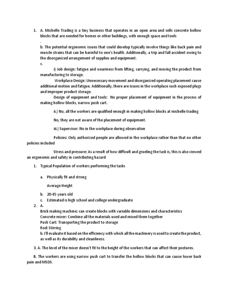 Experiment 5 Laboratory Manual PDF Concrete Human Factors And
