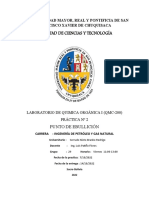 Informe 2 Lab Química Organica