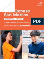 BROCHURE CICLO REPASO SAN MARCOS