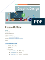 Course Outline For Graphic Design & Freelancing - Created by Way To Technology