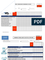 Check List de Inspección Equipos 2022