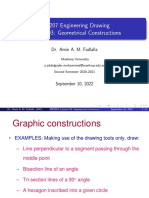 ME2203, Lecture 03: Geometrical Constructions September 10, 2022