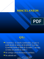 QTc y Misceláneos ECG