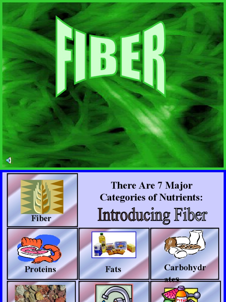 The Seven Major Categories of Nutrients An InDepth Look at Dietary