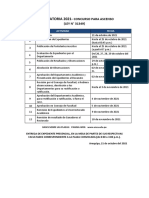 Convocatoria Ascenso