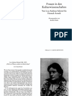 RENNER, U. - Lou Andreas-Salomé - Nicht nur Wissen, sondern ein Stück Leben