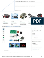 Kit Fuente de Voltage Regulable Variable Con Lm317 40vdc - Cuotas Sin Interés