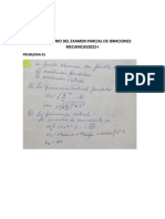 Solucionario Del Examen Parcial de Ibraciones Mecanicas2022-2