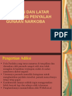 Paparan Dan Latar Belakang Penyalah Gunaan Narkoba Di