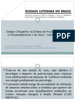 Estágio Obrigatório Na Ênfase de Processos Clínicos AP1 - Caso Clinico