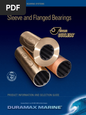 Duramax Johnson Naval Brass Cutless Bearings - Free Shipping In Nada | Binnacle - Foto 8