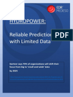 Reliable Predictions With Limited Data White Paper Hydropower Feb 2022