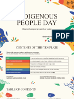 Indigenous People Day by Slidesgo
