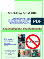 Powerpoint Anti Bullying Act in The Philippines
