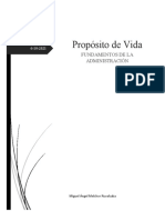 ACTIVIDAD Propósito de Vida