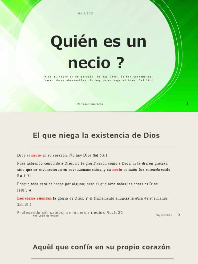 Definición bíblica de 