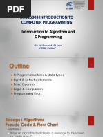 02 - Introduction To Algorithm and C Programming Part 1