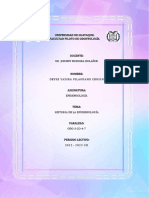 Historia de La Epidemiología - Pilaguano Deyse