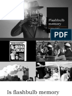 Flashbulb Memory: Is It Truly a Special Memory Mechanism