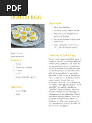 recipe card