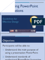 Formatting PowerPoint Presentatin