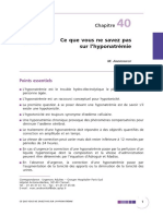 Ce Que Vous Ne Savez Pas Sur L'hyponatrémie: Chapitre